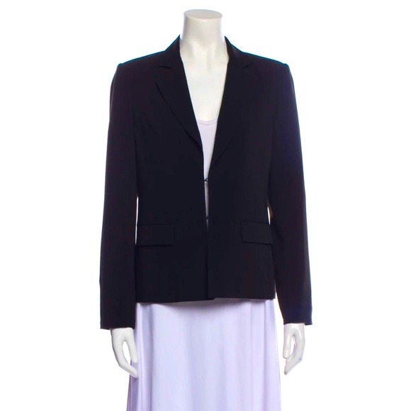 Alice + Olivia Jackets & Blazers - Alice + Olivia, black blazer, fited with hook and eye closure XS/XXS